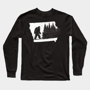 Iowa Bigfoot Long Sleeve T-Shirt